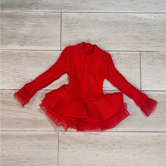 velveteen dress Hunter Green Velvet Etta Mini Dress main image 0